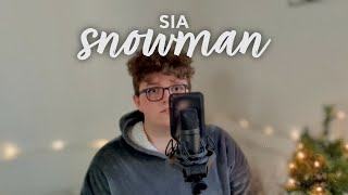 snowman  sia  cover by tullio [upl. by Raeann]