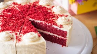 Red velvet cake recipe from scratch [upl. by Alya]