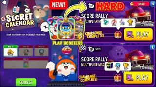 Collect Secret Calendar 📆 2 Solo HARD Score Rally Multiplier MadnessRainbow 18500 and 30000 [upl. by Netsrik]