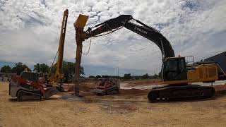 Rammed Aggregate Pier Construction [upl. by Sergu]