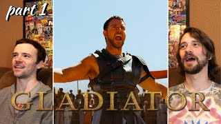 MOVIE REACTION Gladiator 2000 ReactionReview Part 1 [upl. by Quartana800]