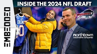 Exclusive Inside Look At The Buffalo Bills’ 2024 NFL Draft  Buffalo Bills Embedded [upl. by Rapsag]