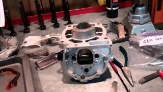 KTM 125 SX Top End Overhaul Part 8  Assembling the Power Valve Part 1 [upl. by Dickman]