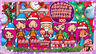 Der Weihnachtsmann adoptiert 100 Babies 💜 Alles Ava Gaming [upl. by Pirnot]