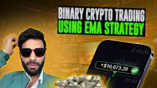 Binary Options Crypto Trading with EMA Pocket Option Strategy for Beginners Binary options Trading [upl. by Inavoig]