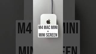 M4 Mac Mini  Mini Screen [upl. by Ttreve808]