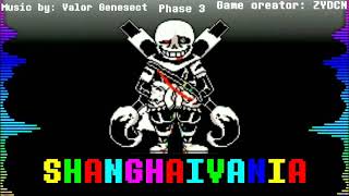 Ink Sans Phase 3 Theme SHANGHAIVANIA Original video [upl. by Allevon]