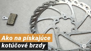 Ako na pískajúce kotúčové brzdy [upl. by Nekciv]