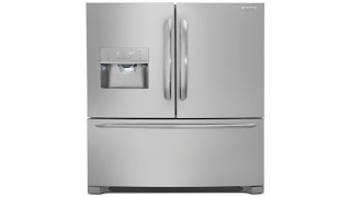 Frigidaire Refrigerator Model FRBG1224AV Repairs [upl. by Amzaj723]