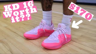 The BEST KD shoe yet  Nike KD 16 “Aunt Pearl” Performance Review [upl. by Zarihs]