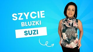 Instrukcja szycia Bluzki z Szarfą SUZI [upl. by Kassaraba]