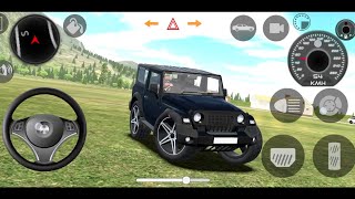 Long Jump Cars Driving 3D Dollar Song Modified Thar Indian Cars Simulator 3D Android Gameplay [upl. by Salohcin]