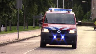 Brandweer HollandsMidden met spoed naar een zeer grote brand Staringlaan Waddinxveen [upl. by Pros321]