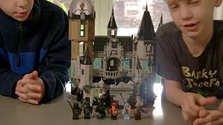 Lego Mystery Castle 70437  Hidden Side  KidKade reviews plus fun speed build challenge [upl. by Wilmar]