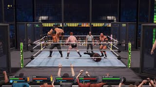 WWE 2K23 Elimination Chamber For The Vacant Intercontinental Championship [upl. by Rushing654]