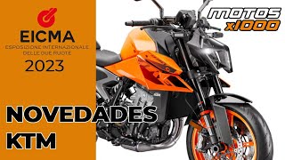 NOVEDADES KTM 2024  EICMA 23  Motosx1000 [upl. by Artemus703]