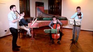 G Ph Telemann  Sonata in la minore TWV 42a4 Largo  QUARTETTO LOCATELLI [upl. by Possing]