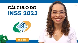 Calculando o INSS 2023 no Excel [upl. by Saxet]