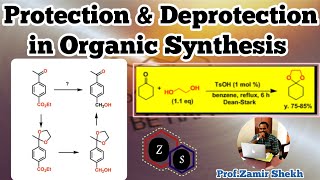 Protection amp Deprotection in Organic SynthesisImportance Types amp Criteria of Selection [upl. by Aicercal]