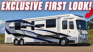 Tour amp Test Drive In A 165M 2025 Foretravel Realm Presidential Series [upl. by Assenar178]