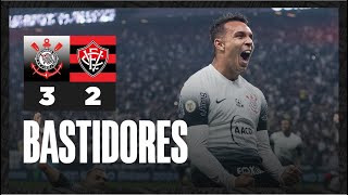 Bastidores  Corinthians 3 x 2 Vitória  Brasileirão 2024 [upl. by Ahtelra]