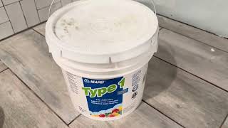 MAPEI Type 1 Professional Tile Adhesive Mastic Adhesive Review Trusted by Pros [upl. by Yrotciv]