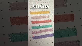 Glitter Highlighters ✨❤️shorts short youtubeshortstrendingcalligraphyletteringarthighlighter [upl. by Chev627]