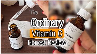 The Ordinary Ascorbic Acid 8 Alpha Arbutin 2  HONEST REVIEW [upl. by Yesnyl]