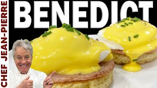 3 MINUTE HOLLANDAISE Eggs Benedict  Chef JeanPierre [upl. by Jandy]