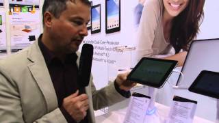 TrekStor SurfTab 7 8 und 9  IFA 2012 Berlin mit hoToditv [upl. by Akalam]