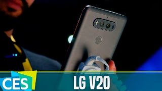 LG V20 primeras impresiones CES17 [upl. by Cavuoto446]