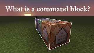 What is a command block [upl. by Aveer]