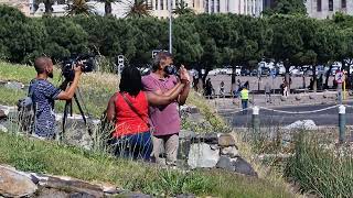 Homeless Camp Eviction  Cape Town Castle  01 Nov 2024 [upl. by Ecinhoj570]