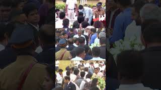 Ambanis Pay Final Tribute to Industrialist Ratan Tata ratantata tatagroup [upl. by Elgar]