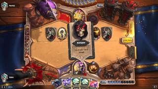 Hearthstone  Awesome One Turn Kill on Priest [upl. by Melmon]