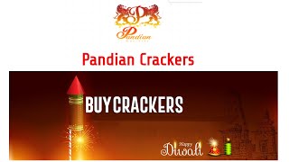 Pandian CrackersSivakasi Crackers Online 202180 Crackers Discount [upl. by Hanley]