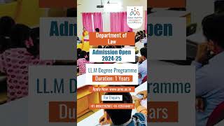 Master of Law LLM 1 Year degree programme admission 2024 ytshorts trending applynow [upl. by Eednac]