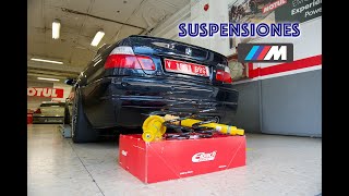 Como cambiar SUSPENSION ⚡ a MEDIDA Bmw M3 E46 🔥 [upl. by Spence]