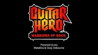 Guitar Hero Warriors of Rock Paranoid Live [upl. by Assener]