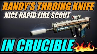 Randys Throwing Knife Rapid Fire Scout in Season 21 Destiny 2 Lightfall [upl. by Harvison]