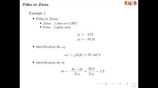 Identification dun filtre dordre 2 à partir du diagramme des pôles et des zéros [upl. by Neitsabes]