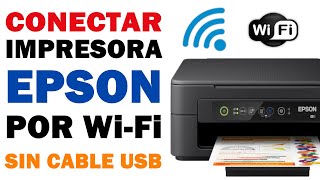 Imprimir WiFi con impresora EPSON L M XP  Cómo Conectar Cualquier Impresora EPSON por WiFi al PC [upl. by Ahsikar]