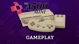 A500 Mini Unboxing amp Gameplay [upl. by Ardnuassac]