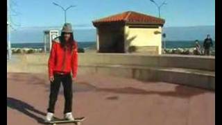 Sk8enfolie  cours N°8  ollie north [upl. by Nonnelg207]