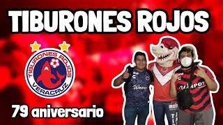 Así se vivió el 79 aniversario de los Tiburones Rojos del Veracruz 🦈😱  DimeMp 👑 [upl. by Ridglee]