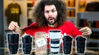 My “ULTIMATE” CANON MIRRORLESS RF LENS KIT [upl. by Farman662]