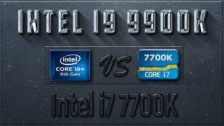 Intel i9 9900K vs i7 7700K Benchmarks  Test Review  Comparison  Gaming  10 Tests [upl. by Giovanni420]