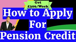 How to Get Pension Credit in the UK [upl. by Genaro485]