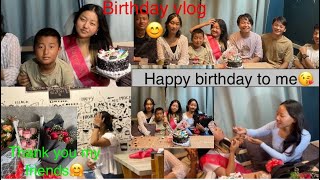 My 19th birthday celebration with friends🎂🫶birthdaycelebration vlog 56 [upl. by Garlen]