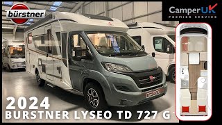 2024 Burstner Lyseo TD 727 G Motorhome How to guide with Camper UK [upl. by Lear]